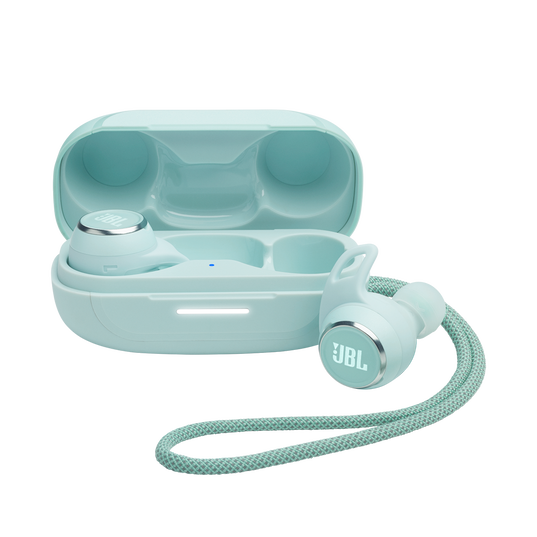 JBL Reflect Aero TWS - Mint - True wireless Noise Cancelling active earbuds - Hero